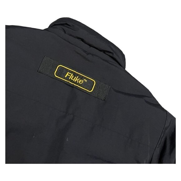 FLUKE Luxury Designer Streetwear Winter DOWN FILL Puffer Parka Coat - Small - Picture 6 of 6